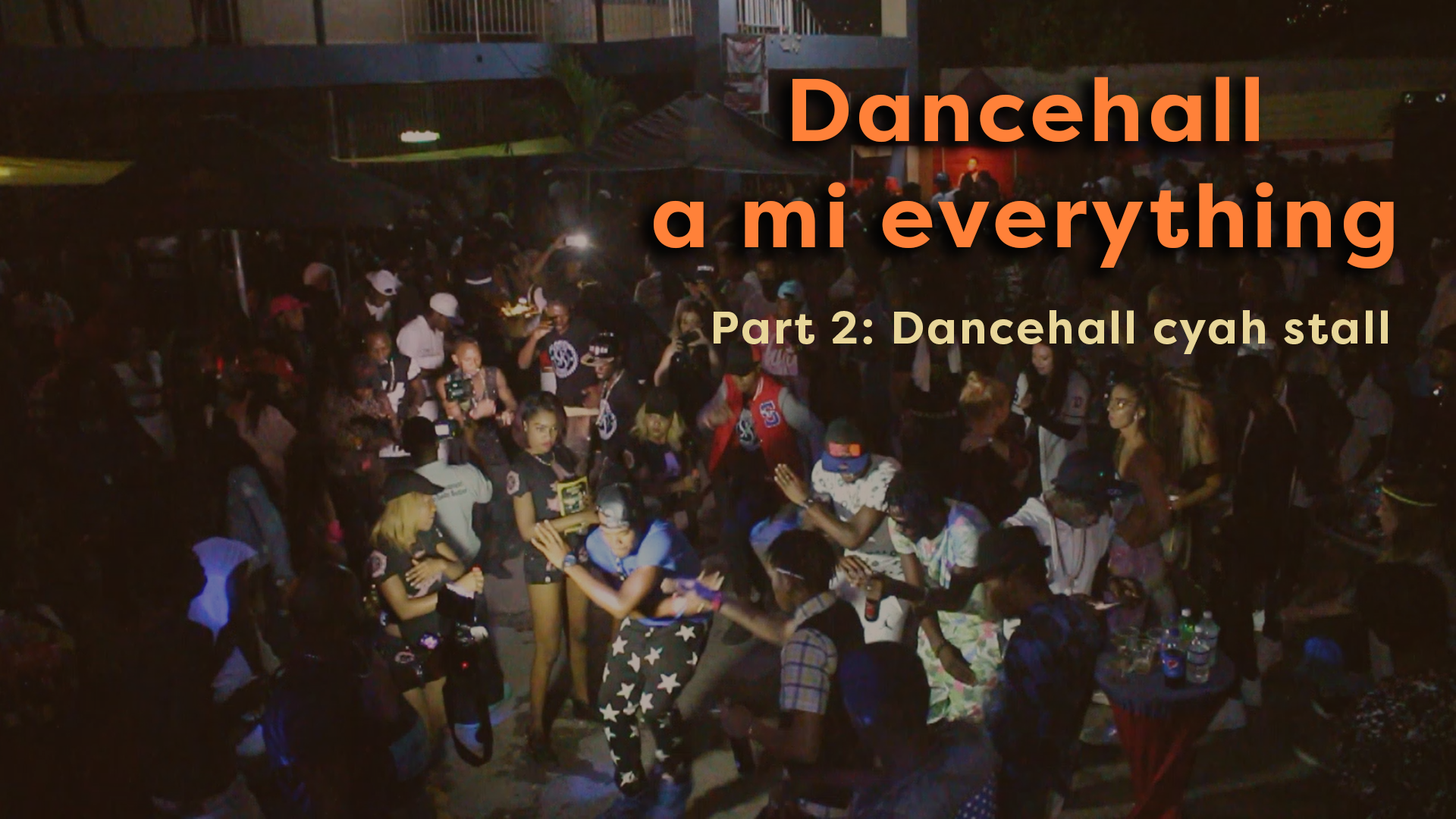 Part 2 is about slackness and bleaching as essential components of Dancehall.
